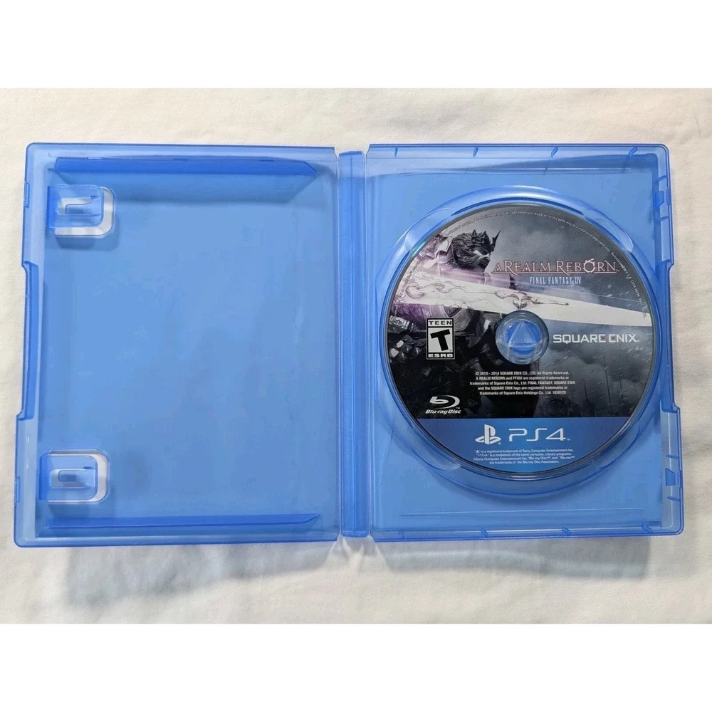Final Fantasy XIV Online A Realm Reborn Sony PlayStation 4 No Manual Tested PS4